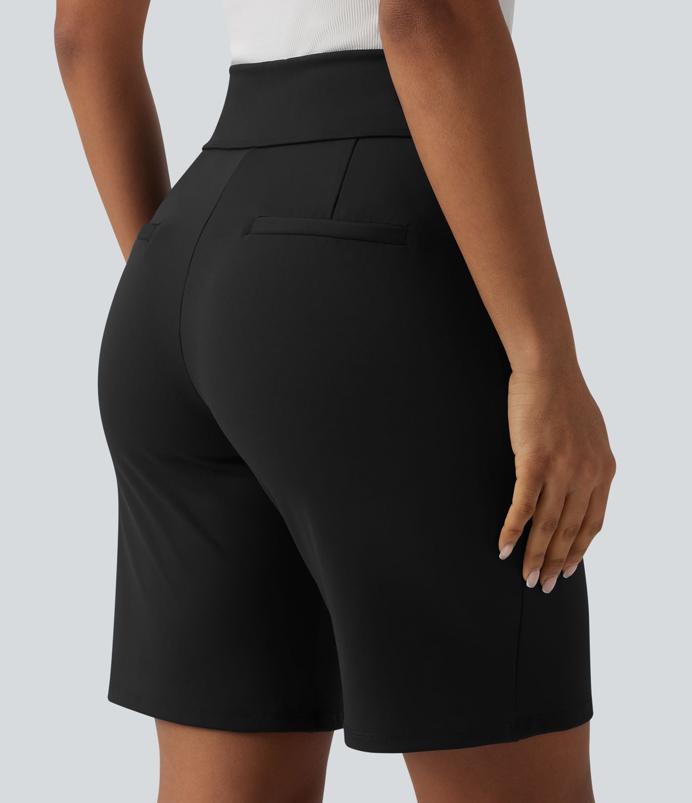 Short tailleur DayStretch ample taille haute avec poches