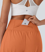 Short de yoga SoftlyZero™ Airy 2-en-1 taille très haute avec poches et effet frais InstantCool 17,5 cm