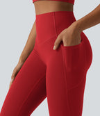 Legging de yoga bootcut Halara UltraSculpt™ taille haute push-up gainant avec poches