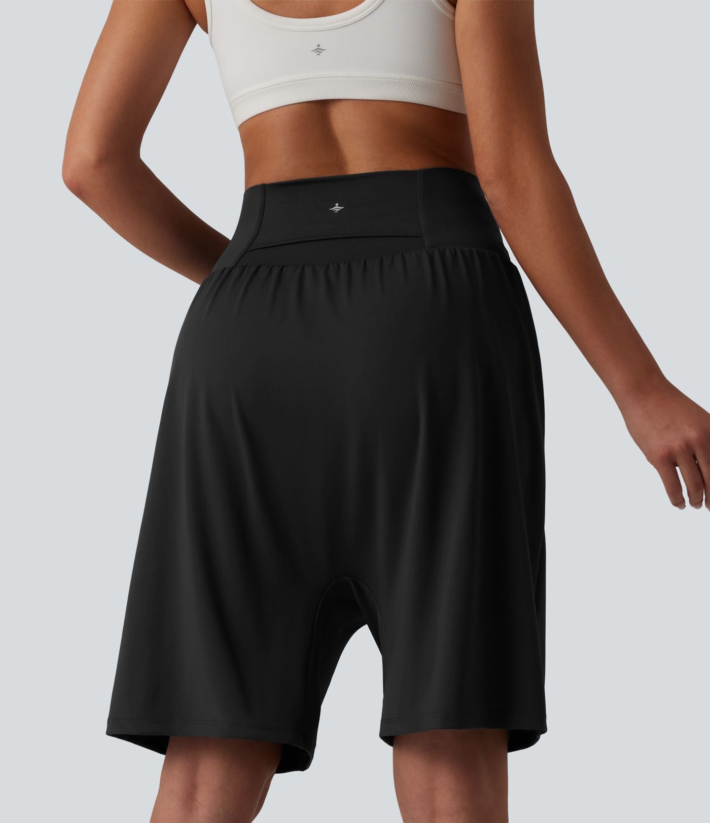 Short harem de yoga SoftlyZero™ Airy 2-en-1 effet frais InstantCool taille haute avec poche