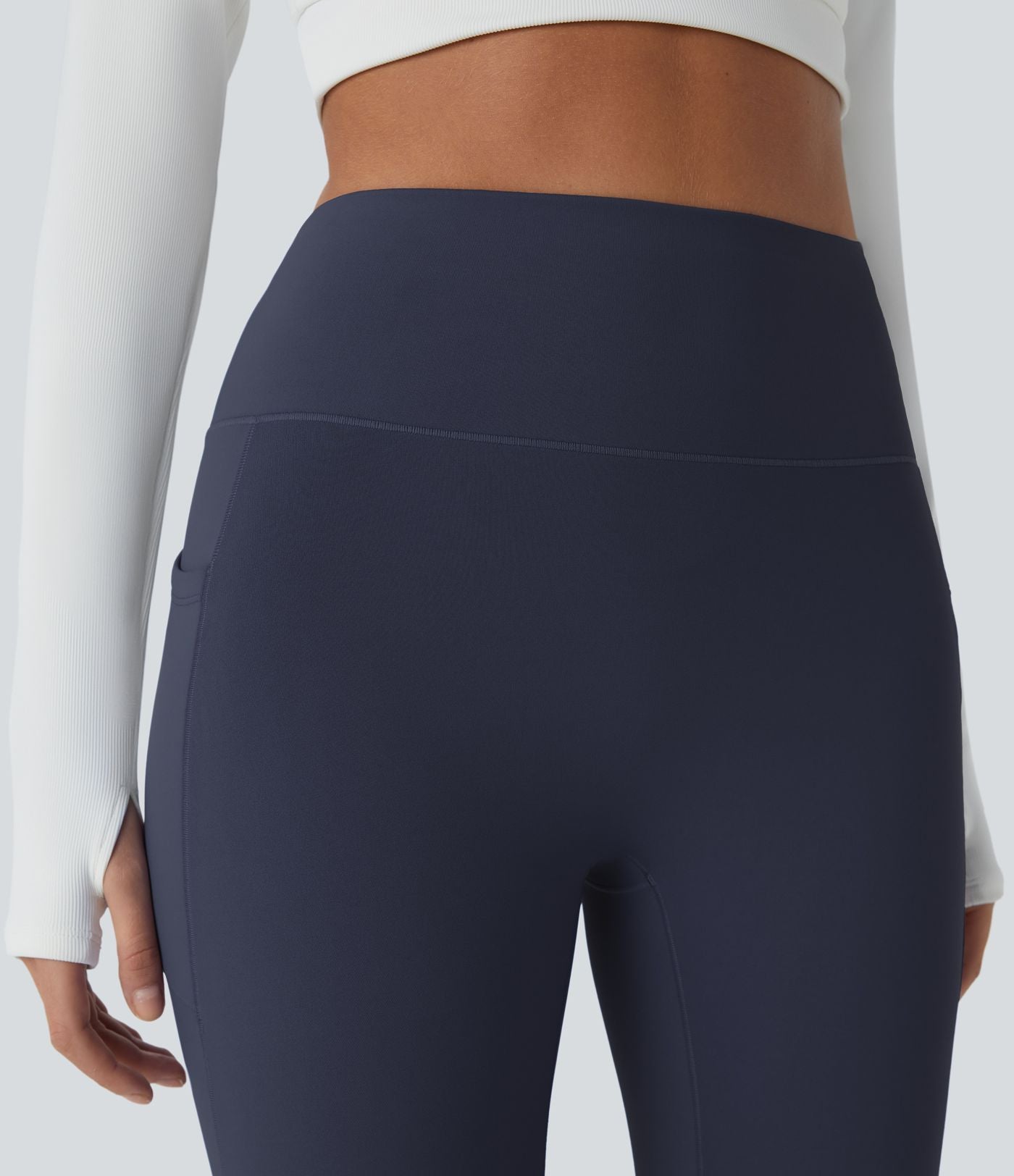 Legging thermique 7/8 Softlyzero™ taille haute coupe ajustée avec poches latérales