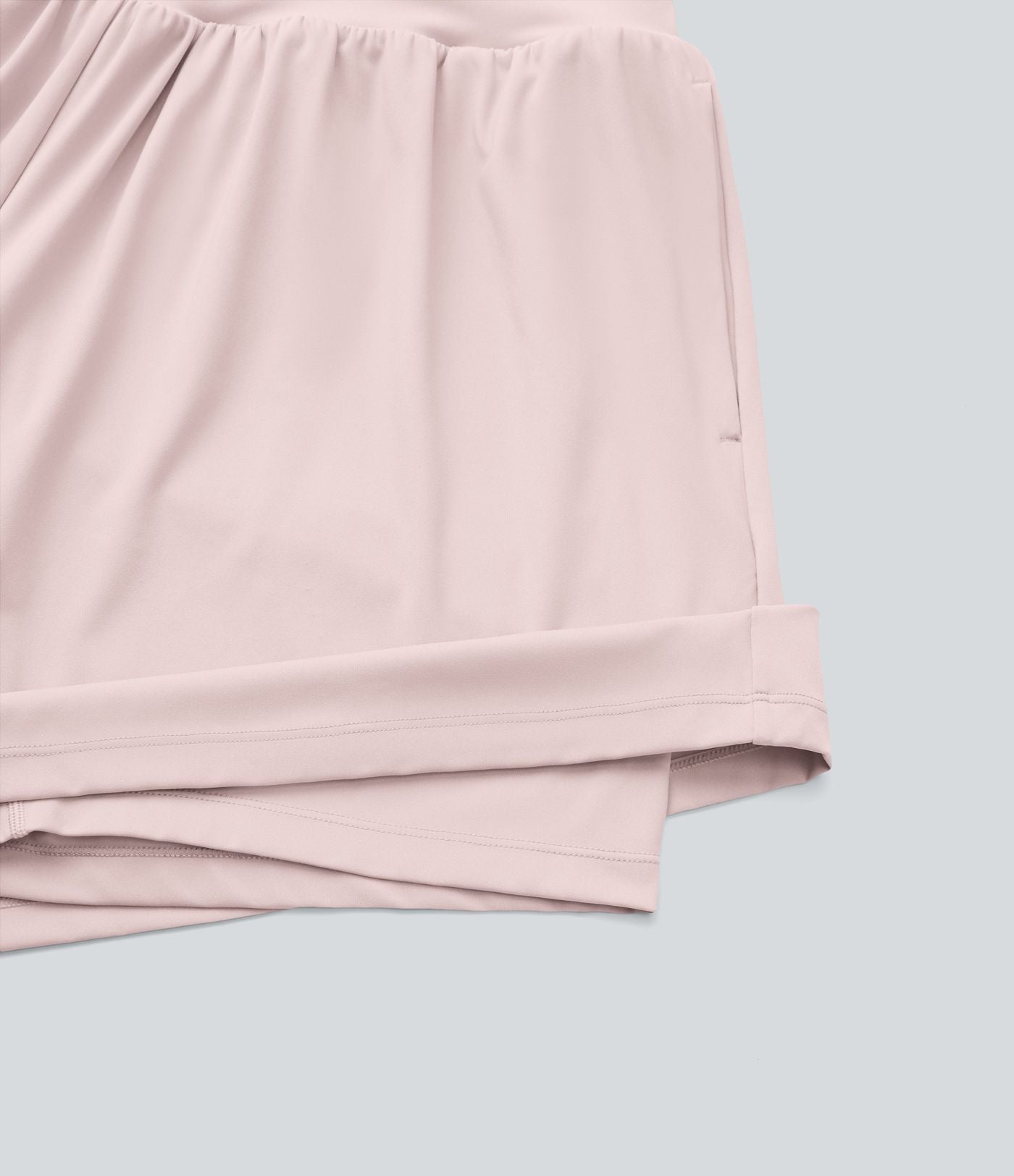 Short tailleur 2-en-1 Cool Touch yoga taille très haute Softlyzero™ Airy grande taille 17,5 cm avec poches