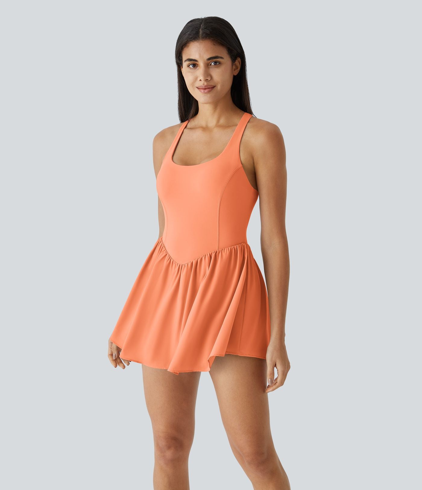 Robe de sport mini 2-en-1 Breezeful™ corset fluide séchage rapide avec poche padel/pickleball A-C