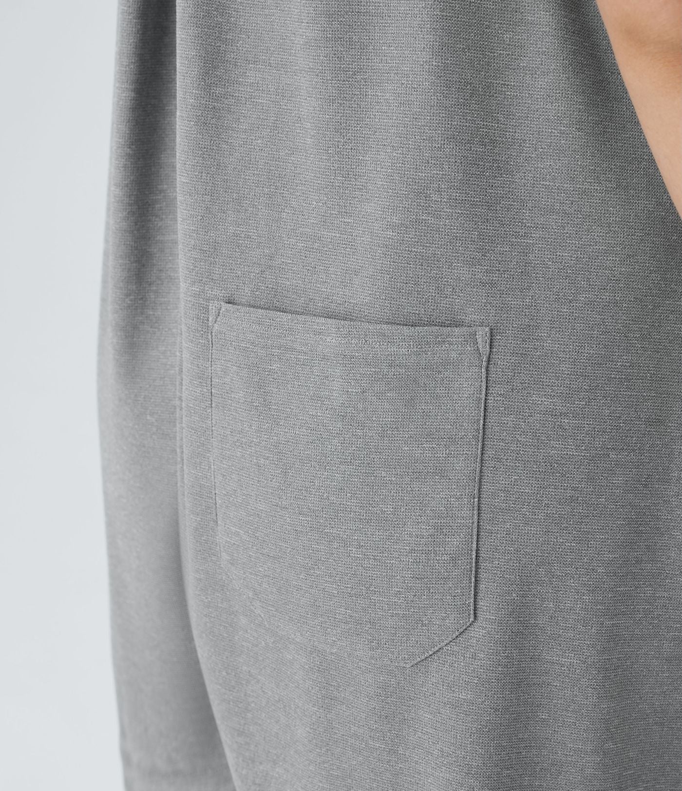 Salopette Casual en Gaufré avec Bretelles Réglables Boutons et Poches Multiples Grande Taille