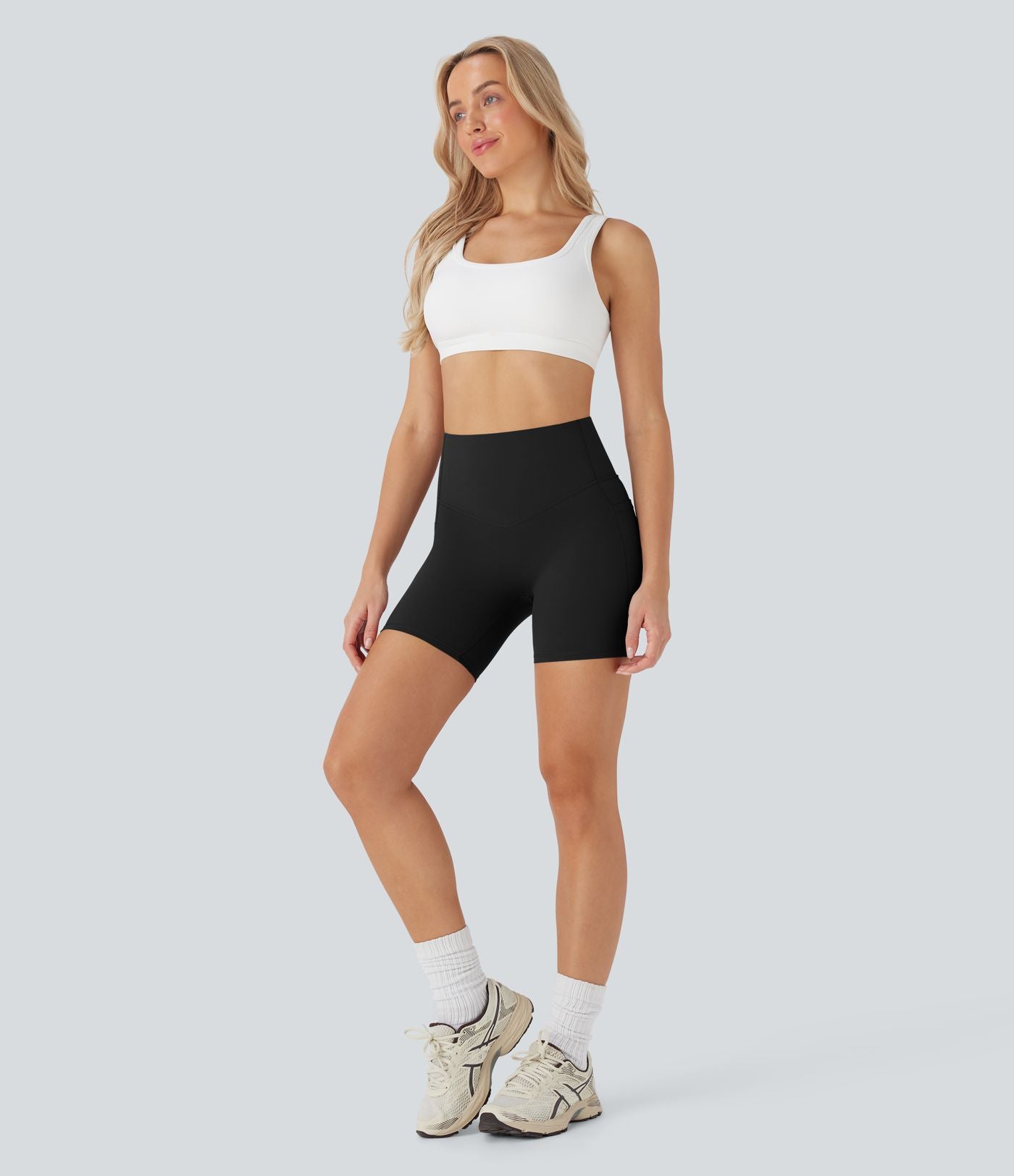 Legging de yoga gainant taille haute avec poches Halara UltraSculpt™