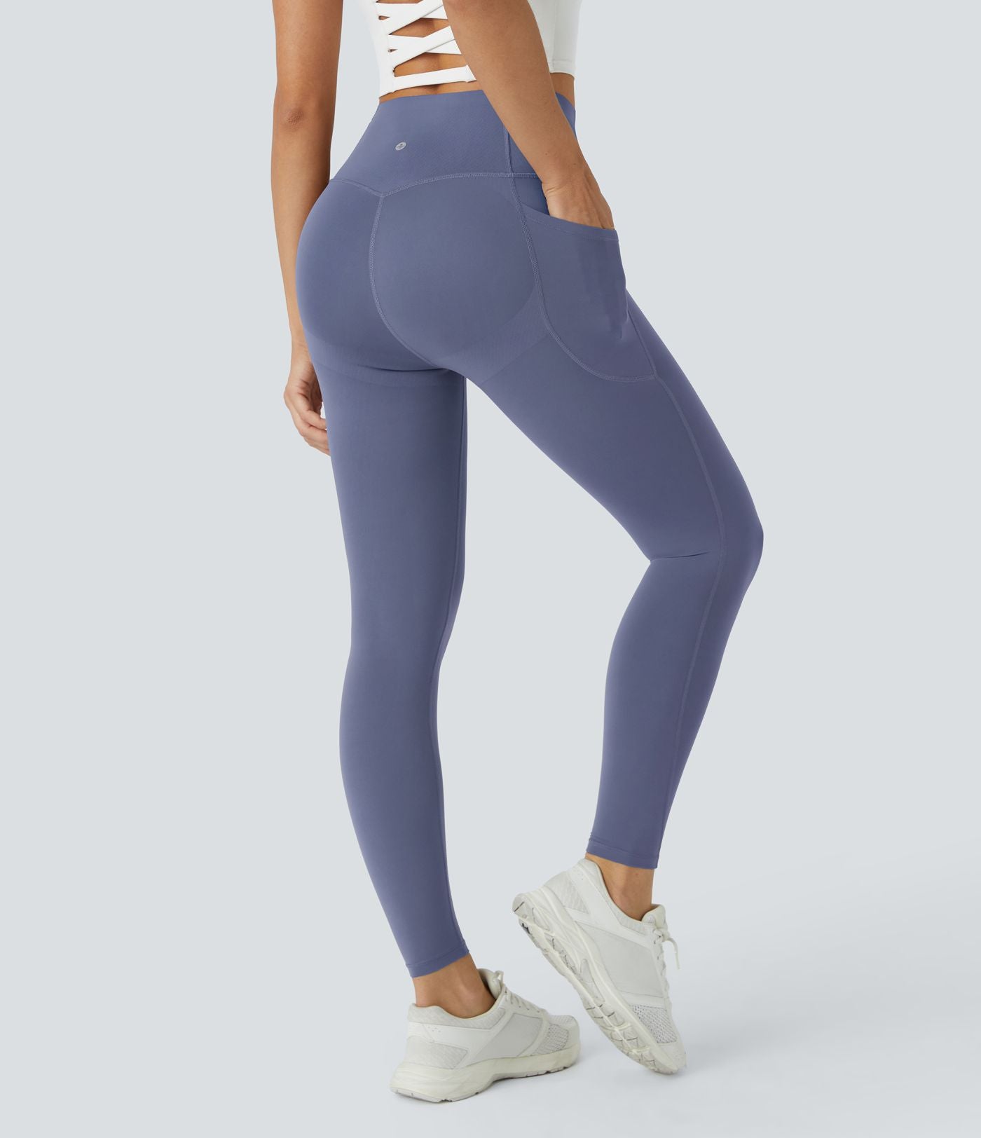 Legging d'entraînement gainant galbant taille haute avec poches Halara UltraSculpt™