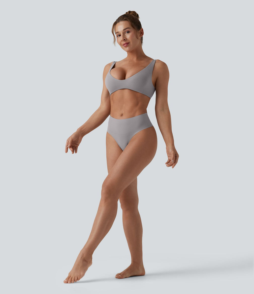 String taille haute gainant