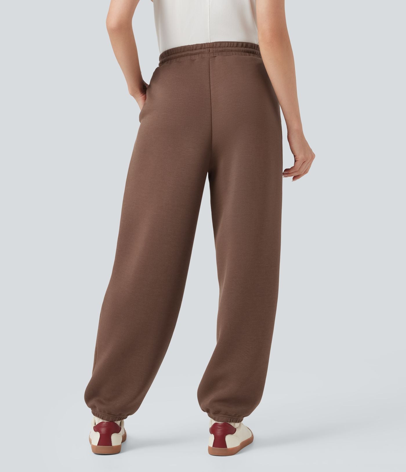 Joggers décontractés SpacerTek™ taille mi-haute avec cordon de serrage et poches