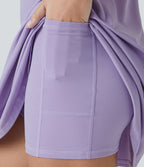 Robe de sport SoftlyZero™ Plush dos nu A-C