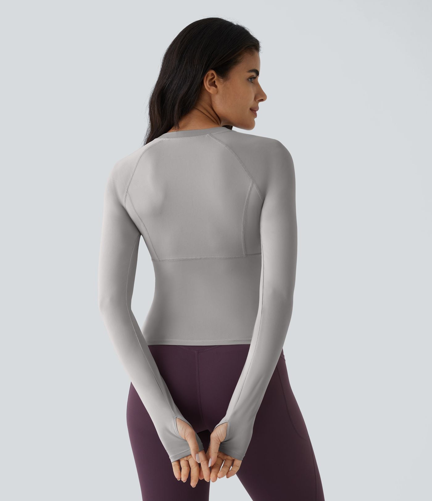 Top Sport Yoga Uni Trous pour les Pouce