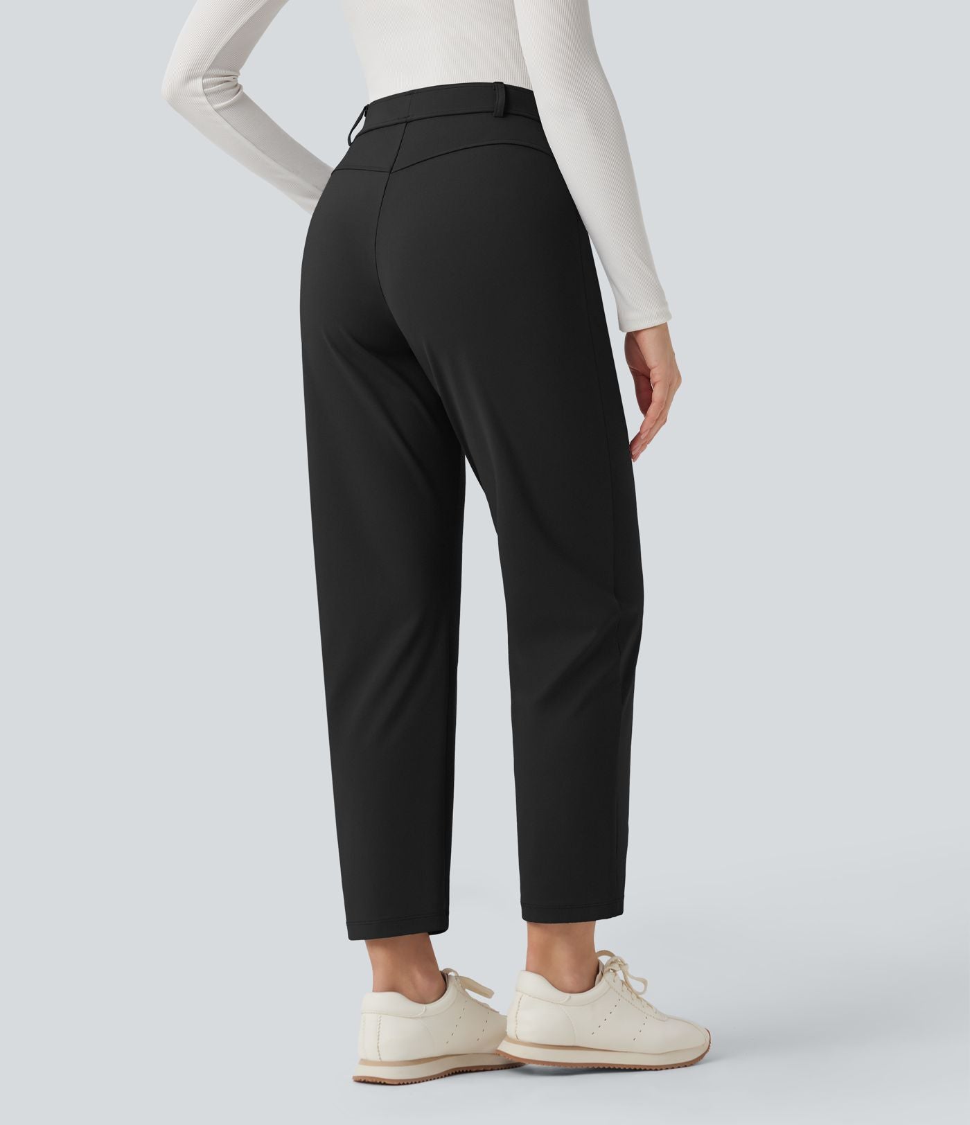 Pantalon tailleur fuselé 7/8 taille haute Halara Flex™ DayStretch avec poches