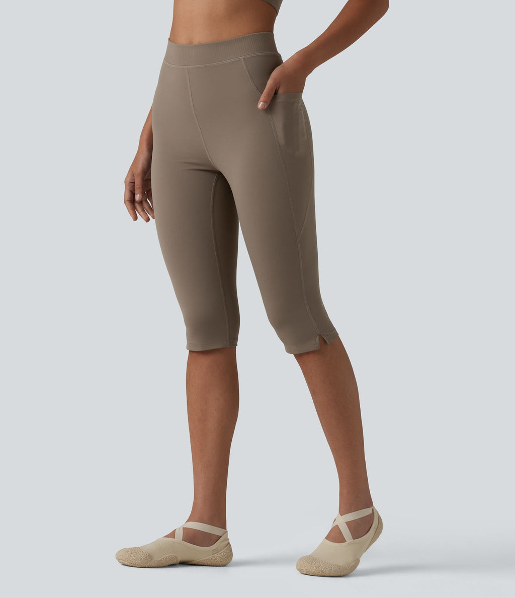 Halara UltraSculpt™ Legging corsaire de yoga taille haute avec poches