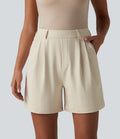 Short tailleur taille haute DayStretch 12,5 cm avec poches
