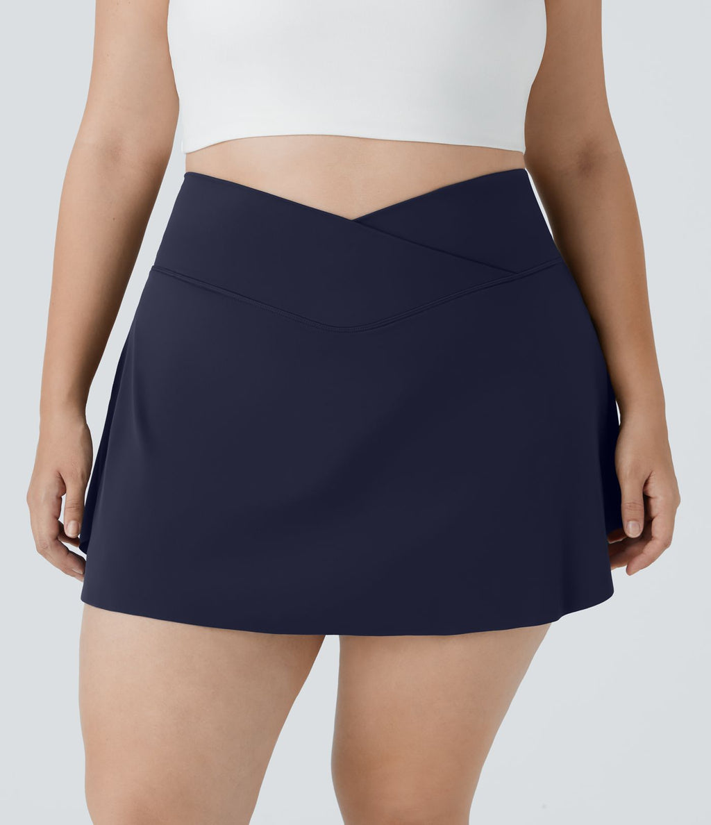 Everyday Softlyzero™ Jupe Tennis Airy Crossover 2 en1 Poche Latérale Cool Touch-Lucid Grande Taille