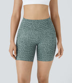Short Course Biker Yoga Taille Haute avec Poches Latérales