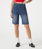 Halara Flex™ Bermuda casual en jean taille haute avec poches