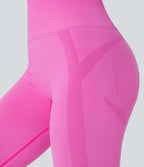 Legging yoga 7/8 taille haute froncé sans couture OneForm Seamless Flow