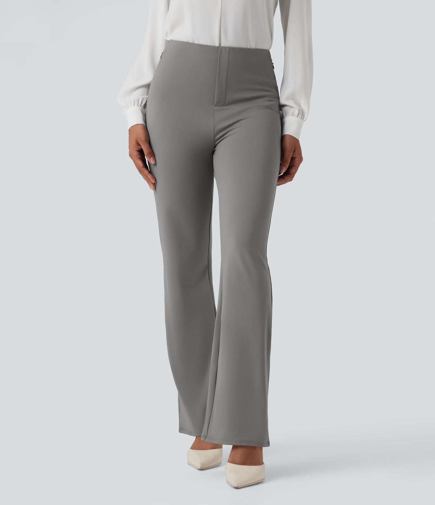Pantalon tailleur bootcut taille haute Halara Flex™ DayStretch avec poches
