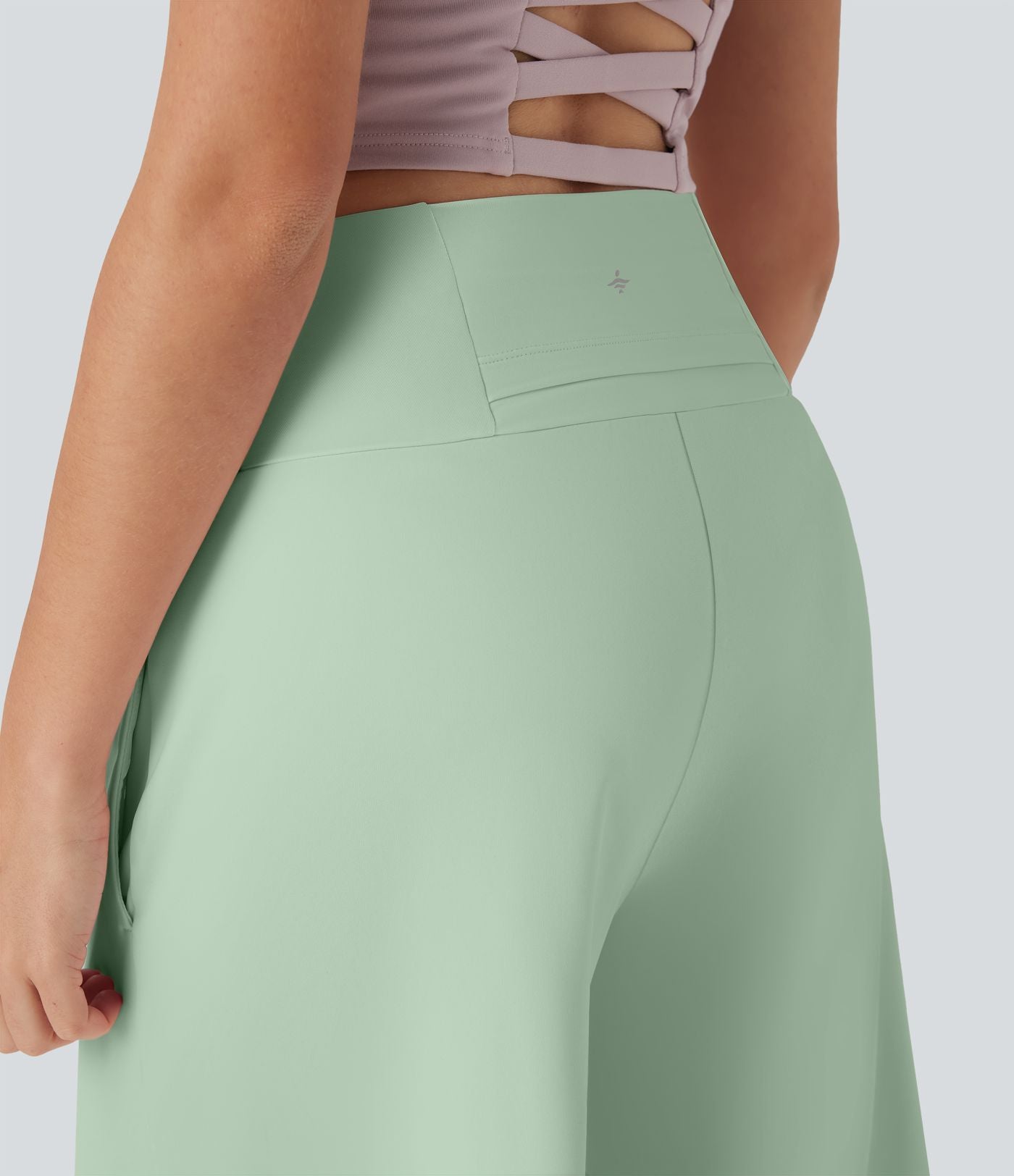 Bermuda SoftlyZero™ Airy de yoga taille haute avec poches multiples et effet frais InstantCool