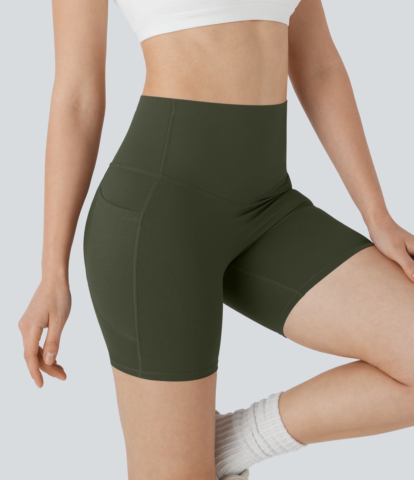 Legging de yoga gainant taille haute avec poches Halara UltraSculpt™