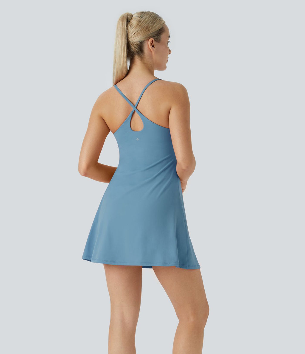 Robe de sport SoftlyZero™ Plush dos nu A-C