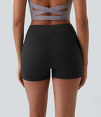 Short de yoga SoftlyZero™ Airy 8,8 cm taille haute poches latérales uni effet frais InstantCool