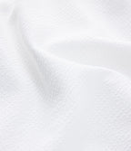 Robe courte à encolure nouée avec découpe et rayures