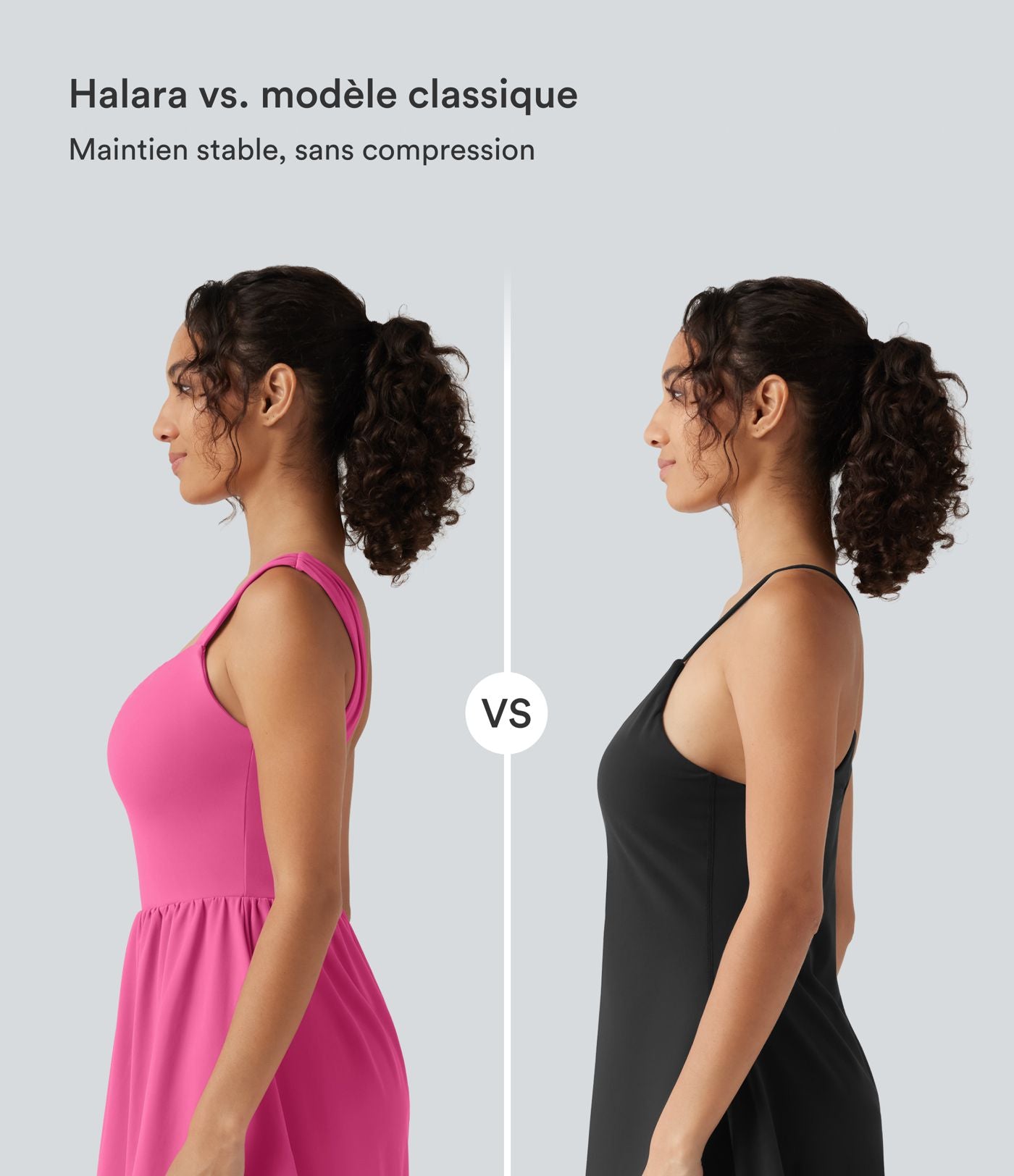 Robe-short mini SoftlyZero™ Plush à encolure cœur avec coussinets amovibles, poches et bonnets B à E, accès facile Easy Peasy