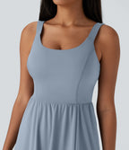 Robe décontractée mi-longue SoftlyZero™ Airy avec coques et effet frais InstantCool avec poches, bonnets E-G