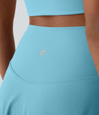 Jupe de tennis mini 2-en-1 quotidienne SoftlyZero™ Airy avec croisement, poche latérale et effet frais InstantCool, Lucid, protection solaire UPF50+