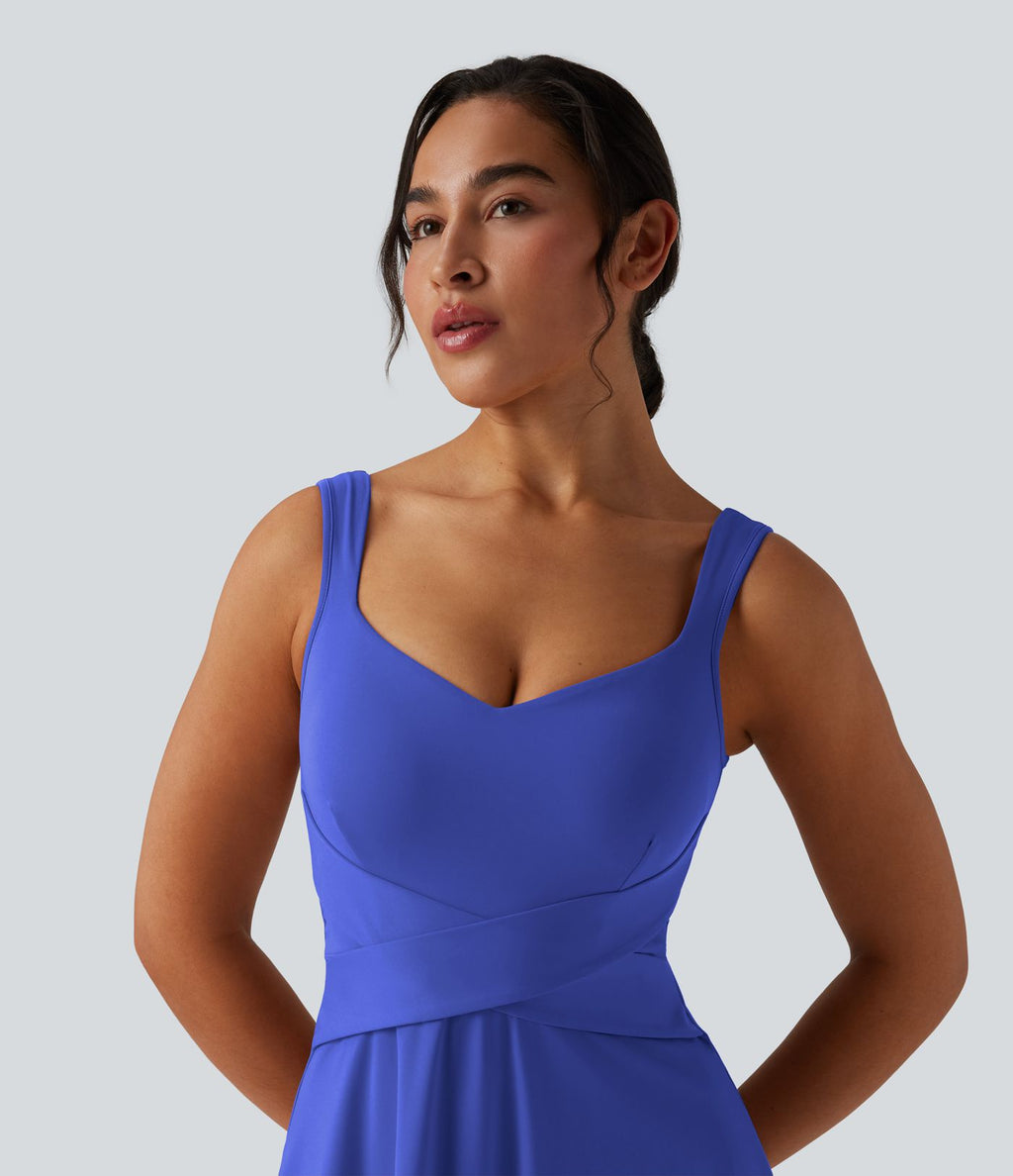 Robe de tennis 2-en-1 SoftlyZero™ Airy mini effet frais InstantCool avec poche, accès facile Easy Peasy, protection solaire UPF50+