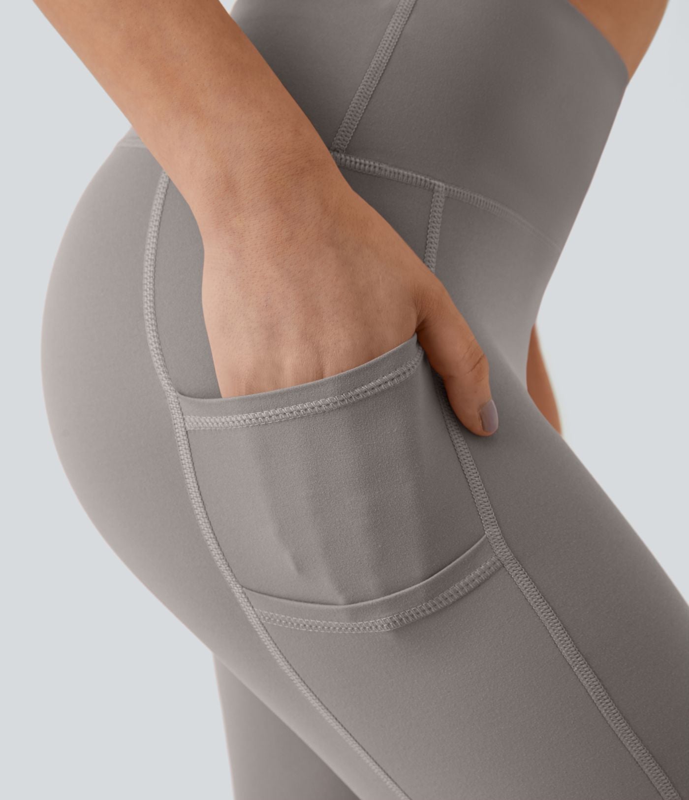 Softlyzero™ Legging Uni Taille Haute Doubles Poches - UPF50+