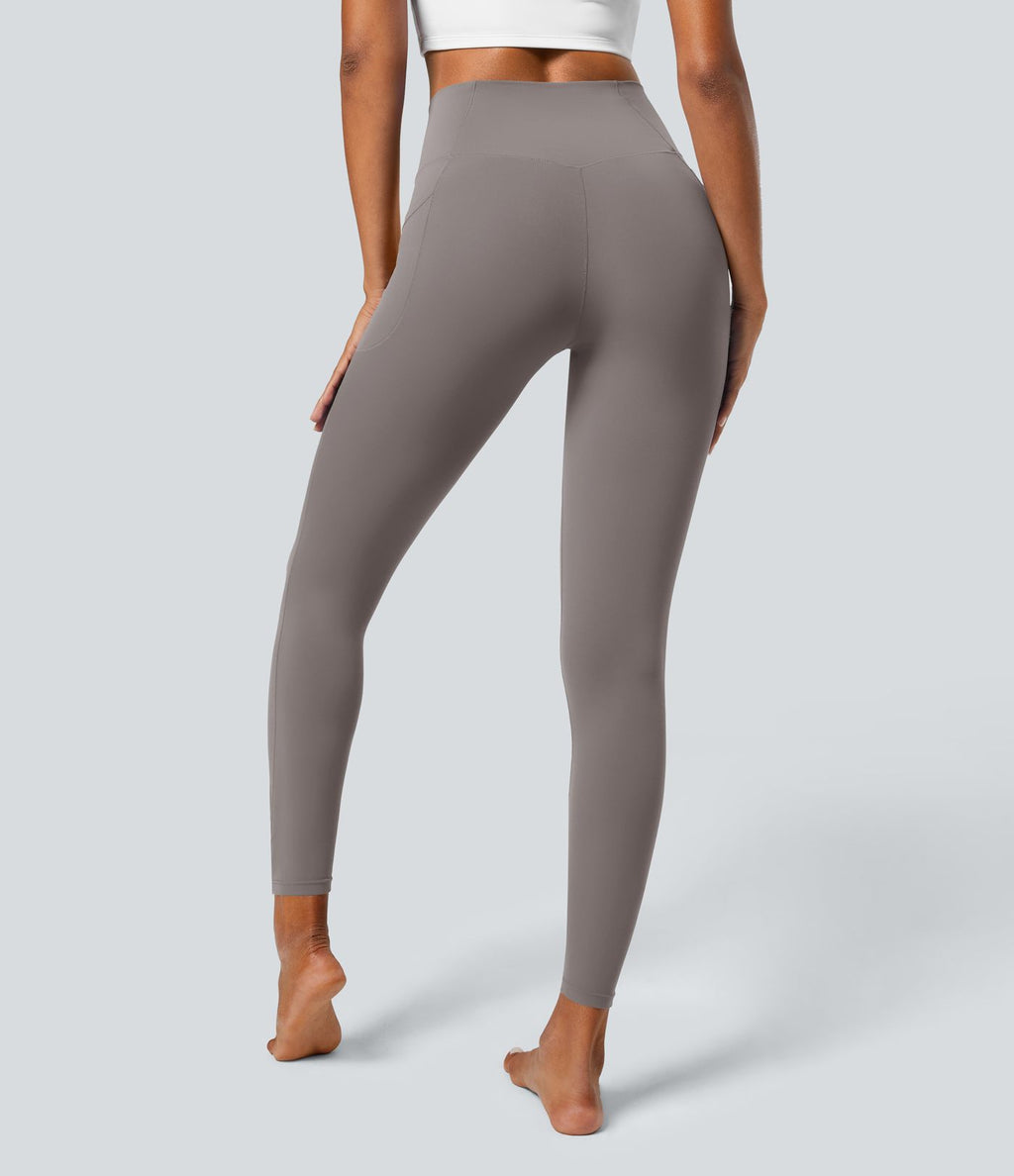 Softlyzero™ Legging Unis Poches Croisées
