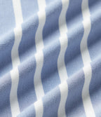 Robe maxi de plage à rayures col halter avec brassière intégrée, lien noué au dos et poches