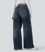 Jean fluide Halara Flex™ taille mi-haute avec poches