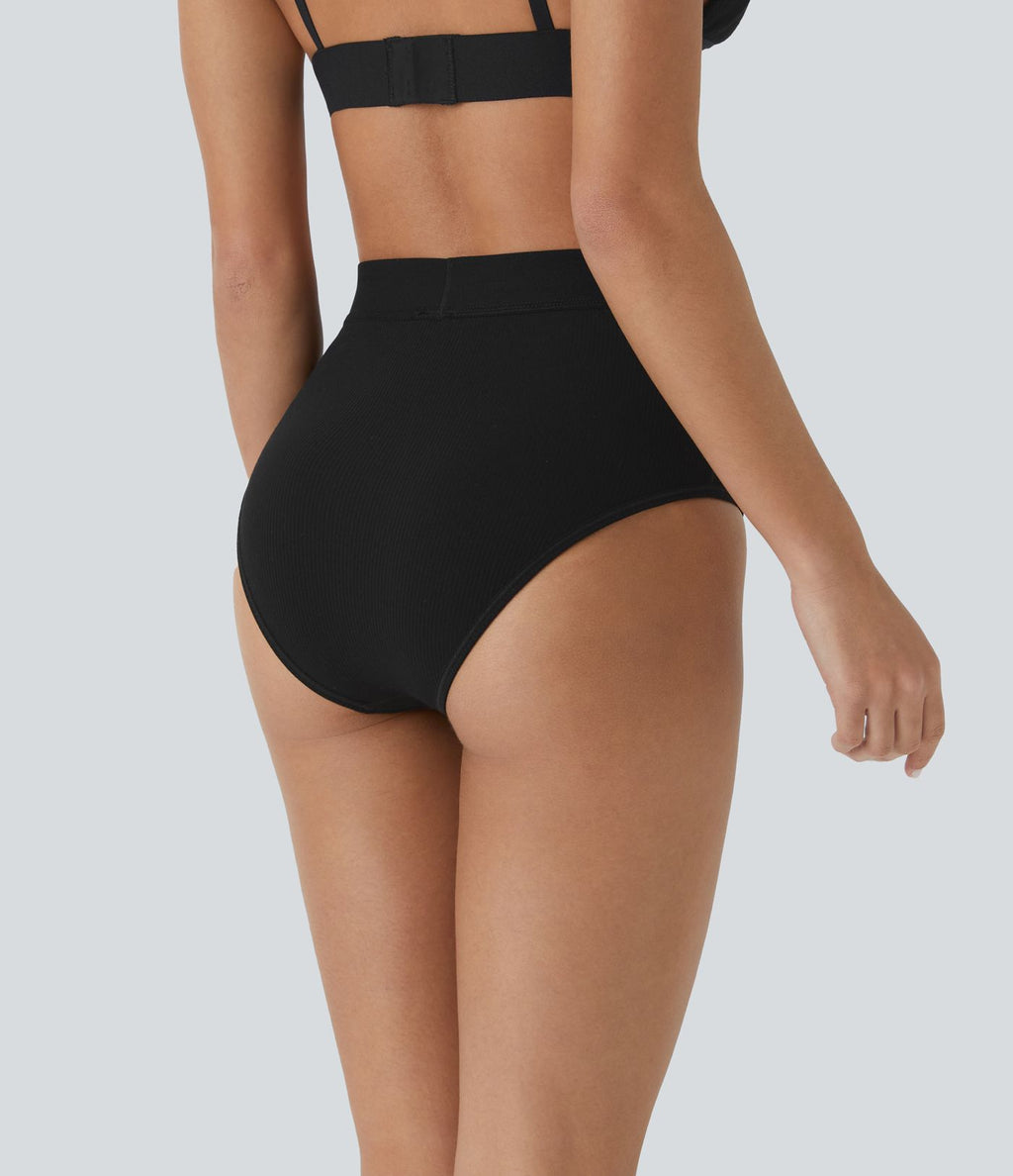 Culotte taille haute extensible et confortable pour la détente