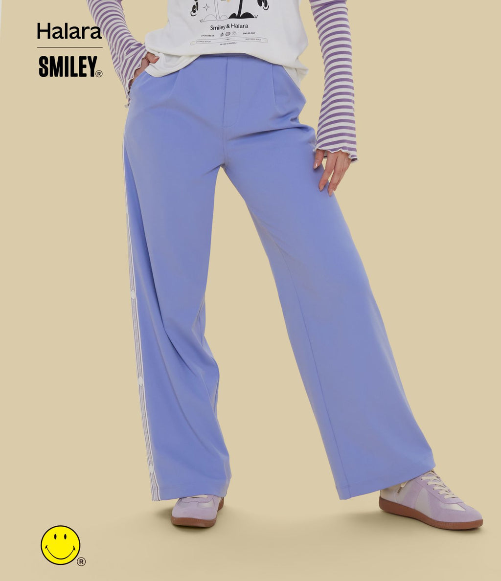 Pantalon tailleur droit Halara X Smiley® Halara Flex™ DayStretch taille haute avec poches