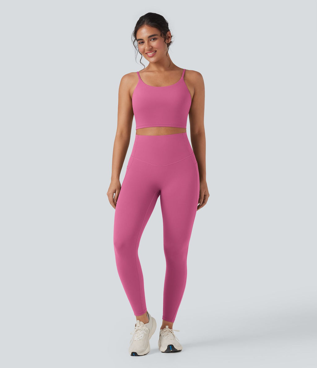 Débardeur de yoga cropped Halara UltraSculpt™