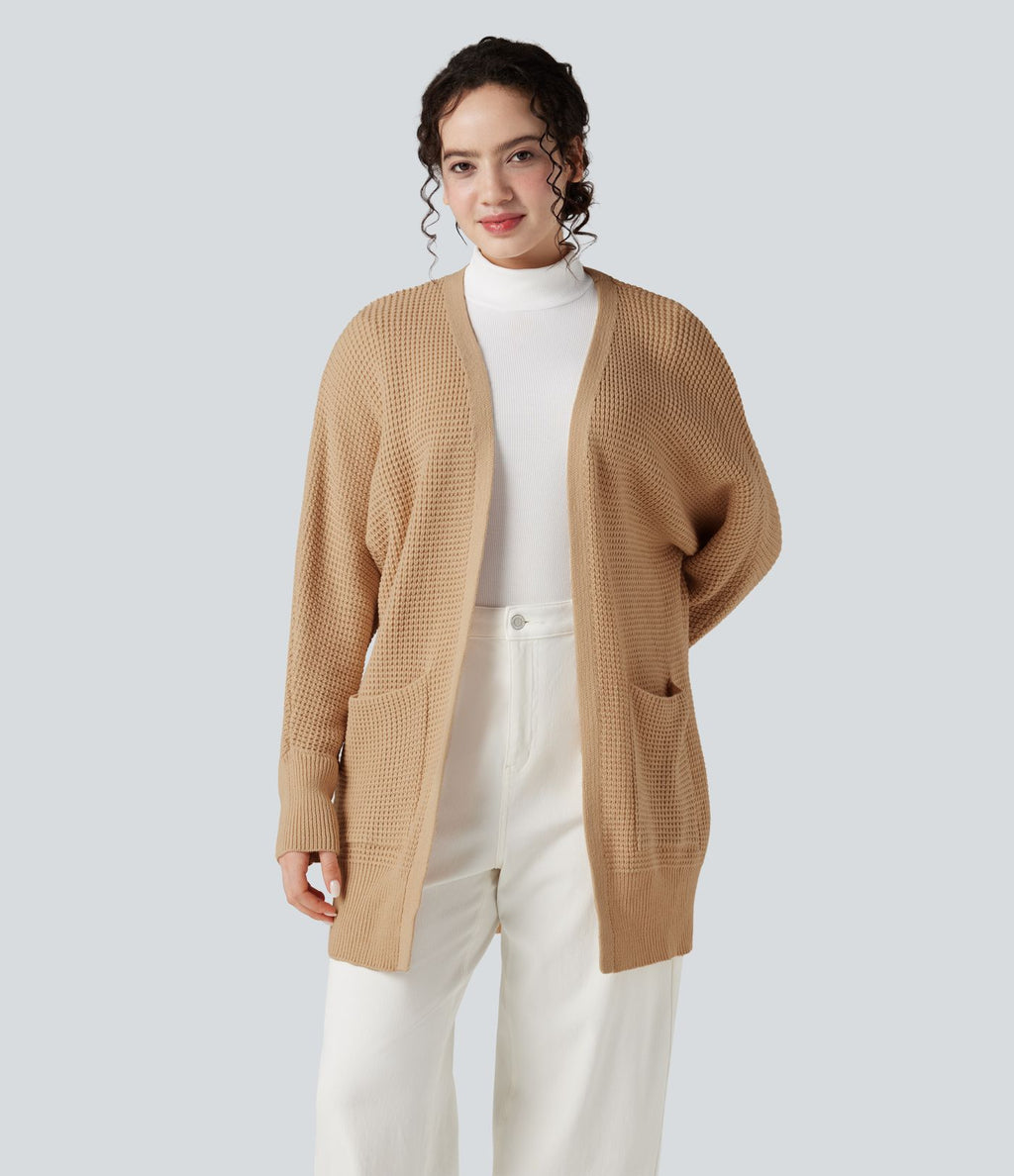 Cardigan manches longues avec poches