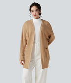 Cardigan manches longues avec poches