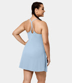 Softlyzero™ Airy Mini Everyday Robe-Euphoria Air Aérée 2 En 1 Dos Nu Avec Poche Latérale Cool Touch Grande Taille
