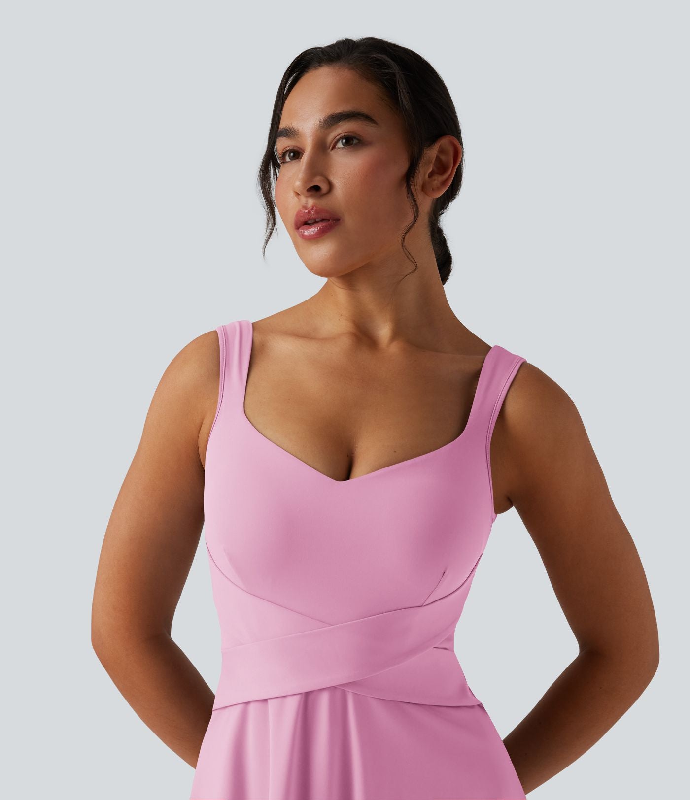 Robe de tennis 2-en-1 SoftlyZero™ Airy mini effet frais InstantCool avec poche, accès facile Easy Peasy, protection solaire UPF50+