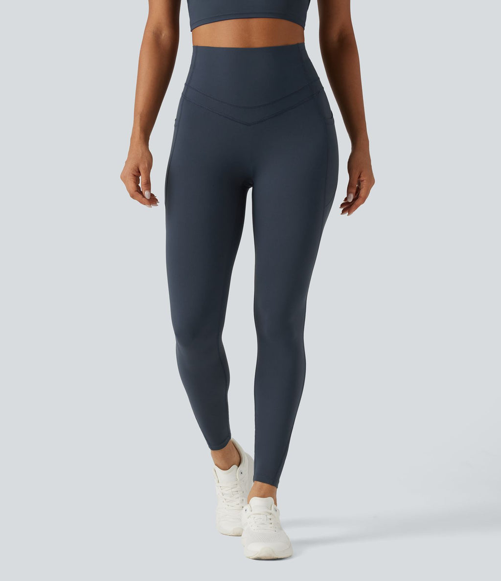 Legging de yoga Halara UltraSculpt™ taille haute gainant avec poches