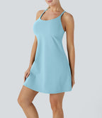 Robe de sport mini 2-en-1 SoftlyZero™ Plush avec poche E-G