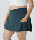 Everyday Softlyzero™ Jupe Tennis Airy Crossover 2 en1 Poche Latérale Cool Touch-Lucid Grande Taille