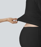 Robe de sport mini grande taille SoftlyZero™ Airy à col U avec brassière intégrée 2-en-1 effet frais InstantCool avec poches, accès facile Easy Peasy