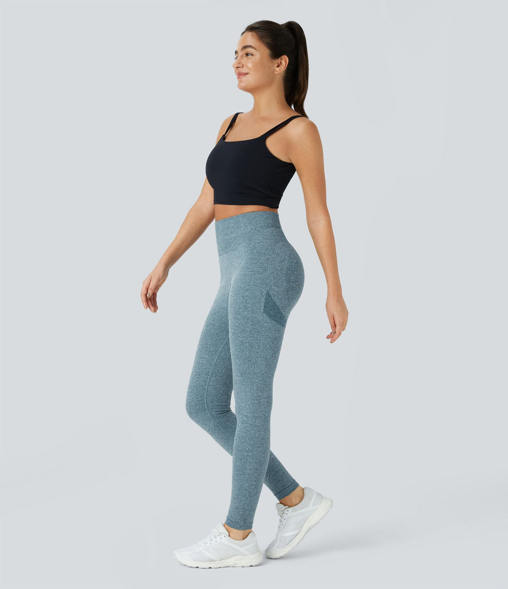 Legging push-up taille haute froncé sans couture OneForm Seamless Flow