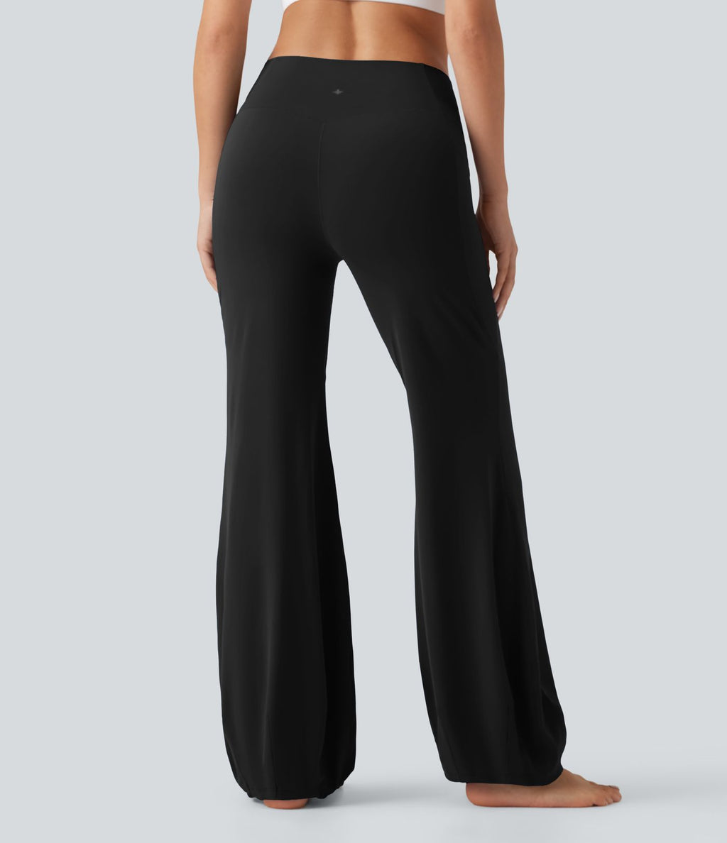 SoftlyZero™ Jogging de danse croisé taille haute avec poches - UPF50+