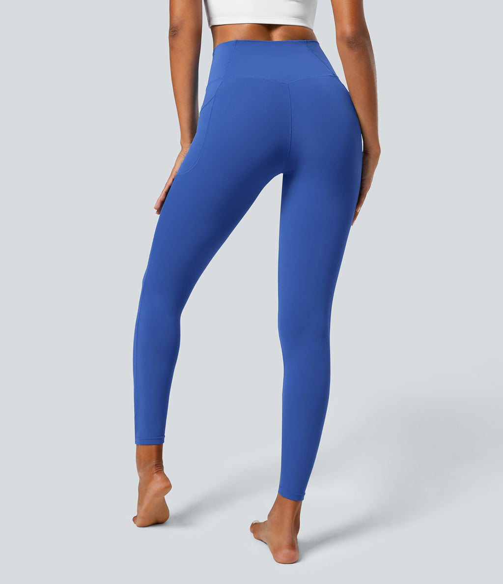 Softlyzero™ Legging Unis Poches Croisées
