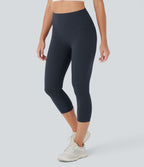 Legging corsaire d'entraînement gainant galbant taille haute avec poches Halara UltraSculpt™